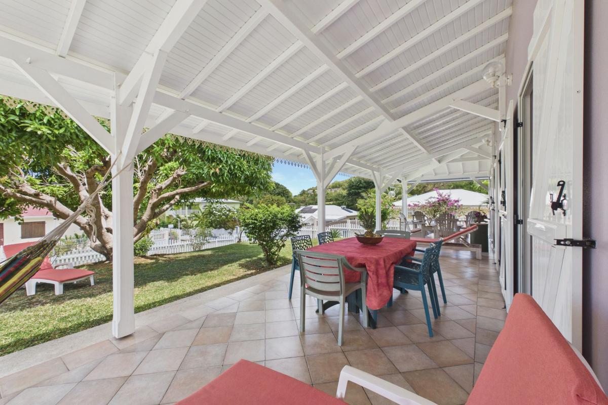 Location villa 3 chambres martinique - vue terasse